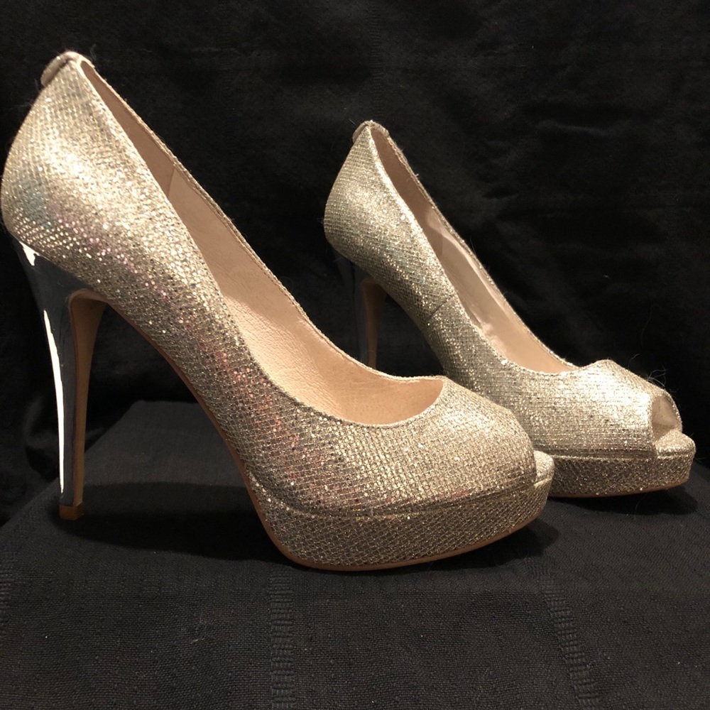 Sparkly heels